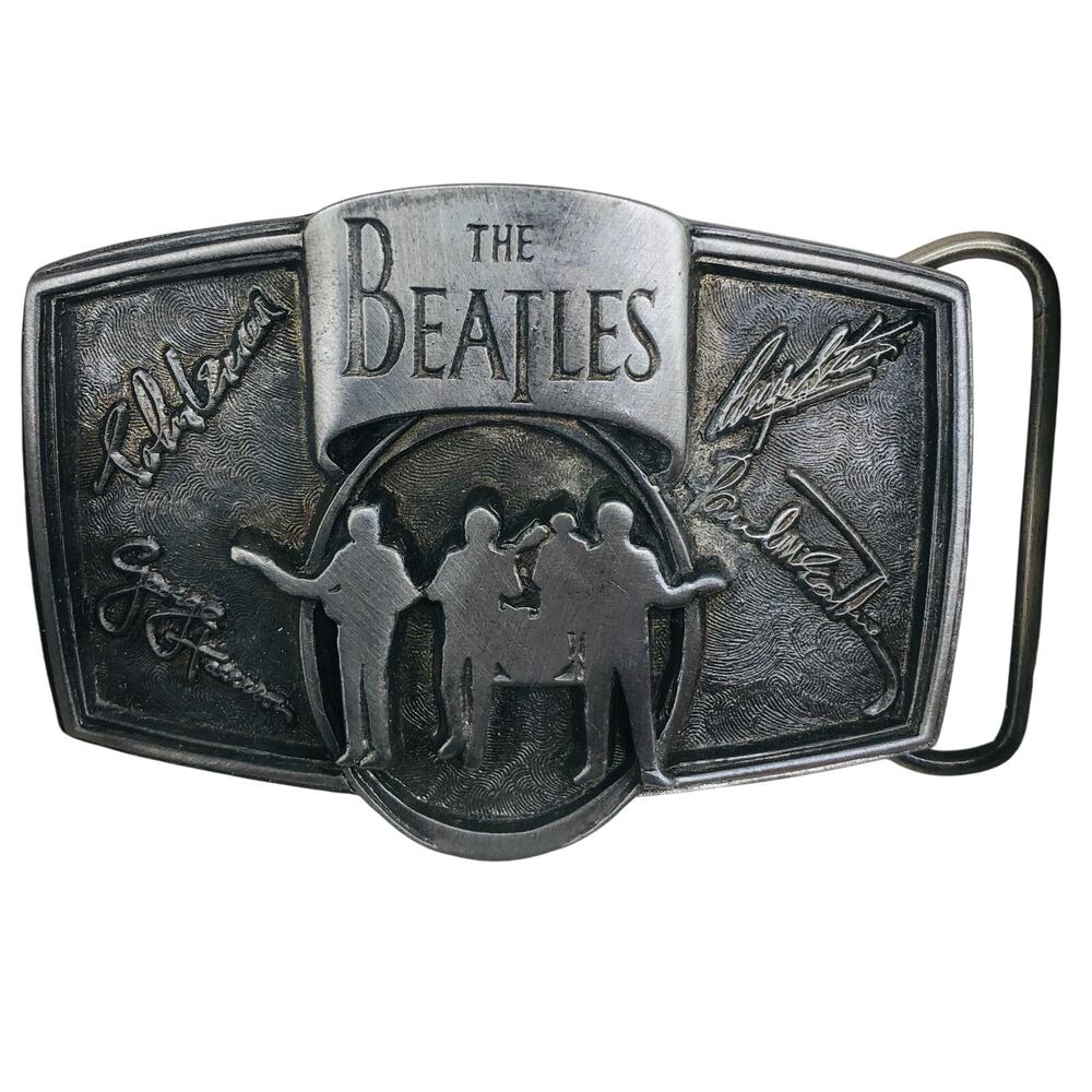 Limited Edition Beatles Belt Buckles 1992 Pewter with COA's - Picture 5 of 7
